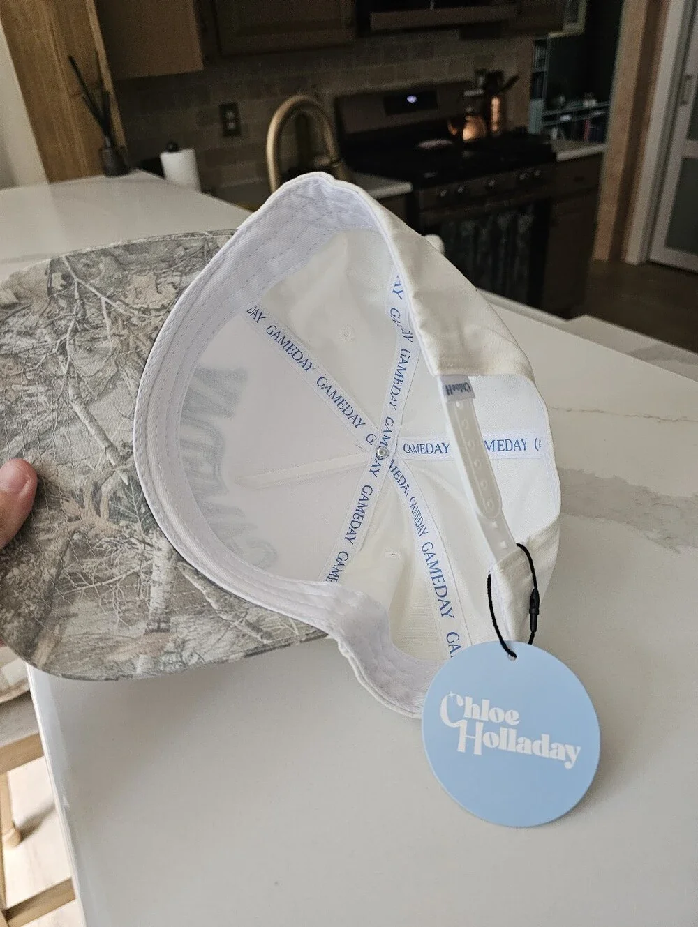 NWT || GAME DAY CHLOE HOLLADAY hat